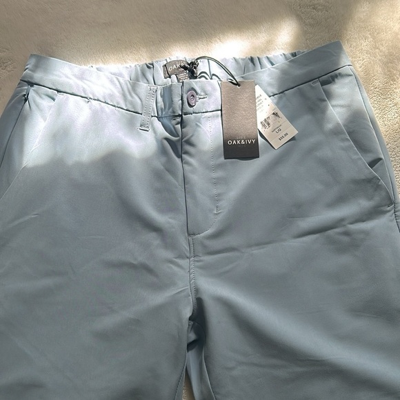 OAK & IVI   blue Shorts with Elastic Waistband - Picture 12 of 16